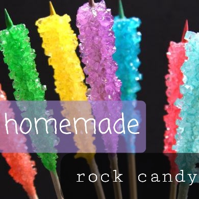 Rock Candy – Edible Crafts