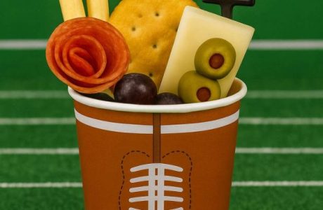 Epic Super Bowl Snack Cup Idea