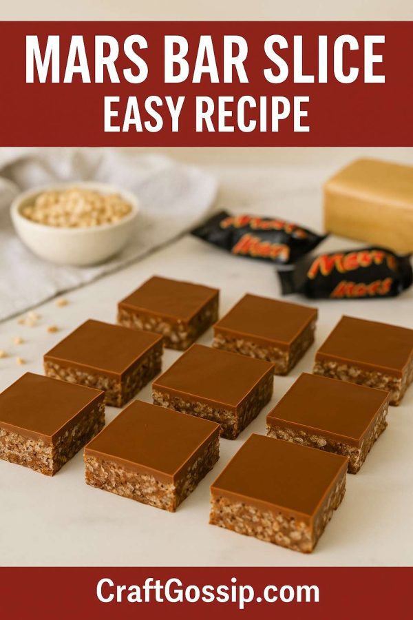 Mars Bar Slice – The Classic No-Bake Treat Everyone Loves