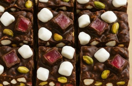 Turkish Delight Rocky Road – A No-Bake Slice Full of Sweet Surprises