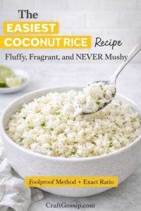 The Easiest Coconut Rice Recipe (Fluffy, Fragrant, Never Mushy ...