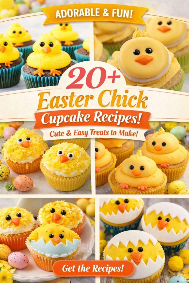20+ Easter Chick Cupcakes You Can Make At Home – Edible Crafts
