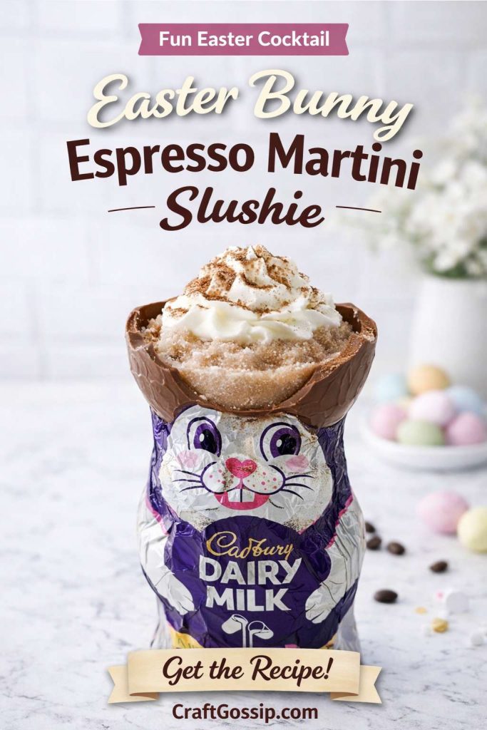 Easter Bunny Espresso Martini Slushie