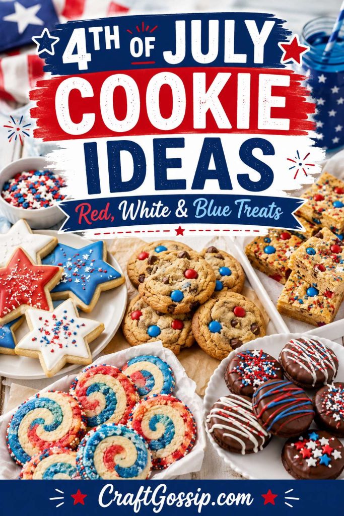 4th of July Cookie Ideas for Parties, BBQs, and Summer Celebrations