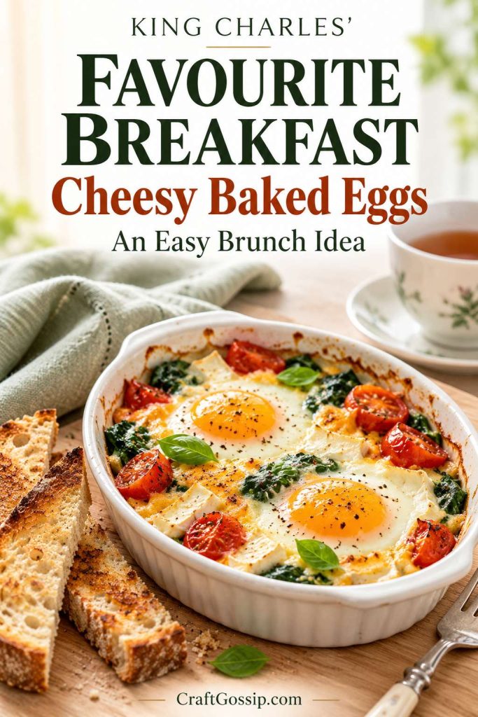 King Charles’ Favourite Breakfast Recipe: Cheesy Baked Eggs